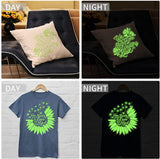 Easyweed glow in the dark heat transfer vinyl for creative design